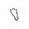 Alpine carabiner with a ring