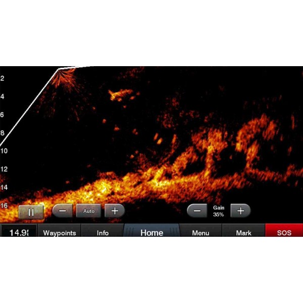 Image sondeur Panoptix LiveScope LVS32 en vue forward - N°7 - comptoirnautique.com