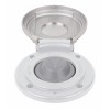 Interruptor de pé para descida 900X com tampa de proteção em aço inoxidável - N°1 - comptoirnautique.com