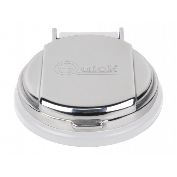 Interrupteur à pied pour descente 900X avec cache de protection inox - N°2 - comptoirnautique.com