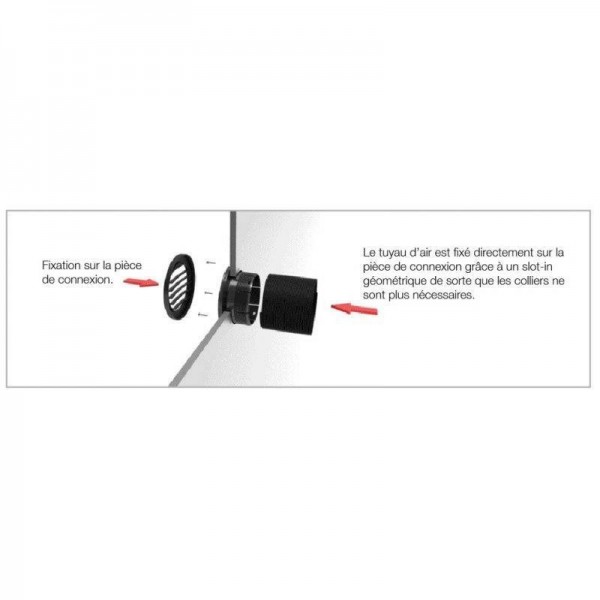 Hot-air diffusers, vents, and grilles (adjustable, shutters, 60 mm, 75 mm, 90 mm) - N°6 - comptoirnautique.com