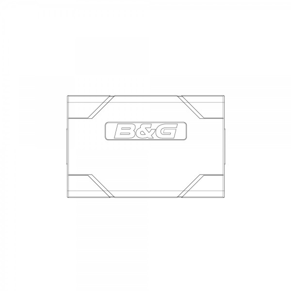 Capot de protection d'écran 5" B&G® H5000 Graphique & H5000 Race - N°2 - comptoirnautique.com