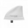 0dB DORSAL™ 5912 AM/FM Antenna, White