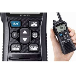 VHF IC-M73 EURO
