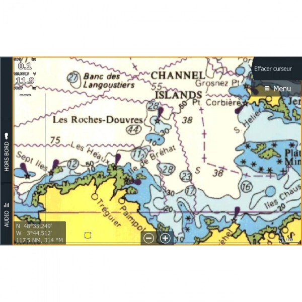 Cartes C-MAP® Reveal™ - N°9 - comptoirnautique.com