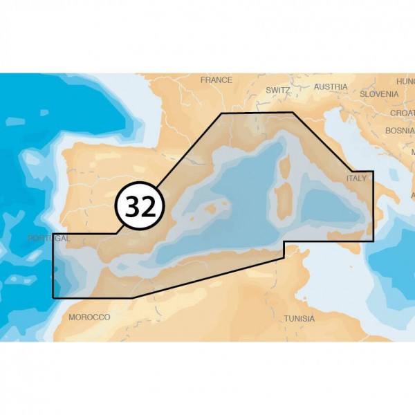 MEDITERRANEAN WEST - N°2 - comptoirnautique.com