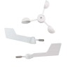 White/white cups for V1 and V2 weathervanes - N°1 - comptoirnautique.com 
