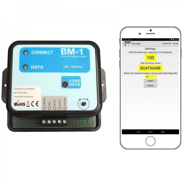 Gestionnaire de Batterie Bluetooth 12V BM-1BT - N°2 - comptoirnautique.com