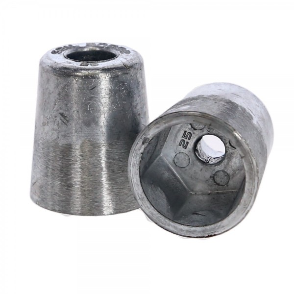 Anodo con terminale esagonale dell'albero - N°2 - comptoirnautique.com