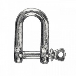 Galvanized steel shackles