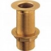 --pass, threaded brass shell, chamfered (recessed) - N°1 - comptoirnautique.com