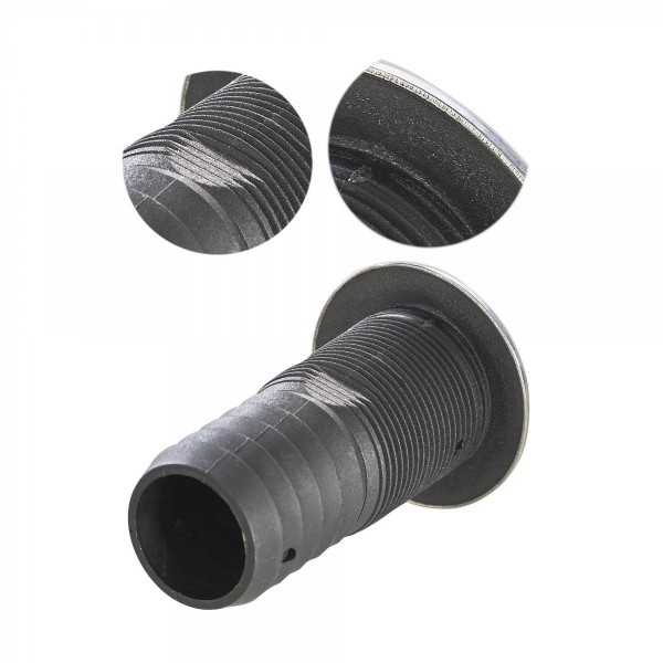 --type fitting, straight body with stainless steel flange - N°3 - comptoirnautique.com