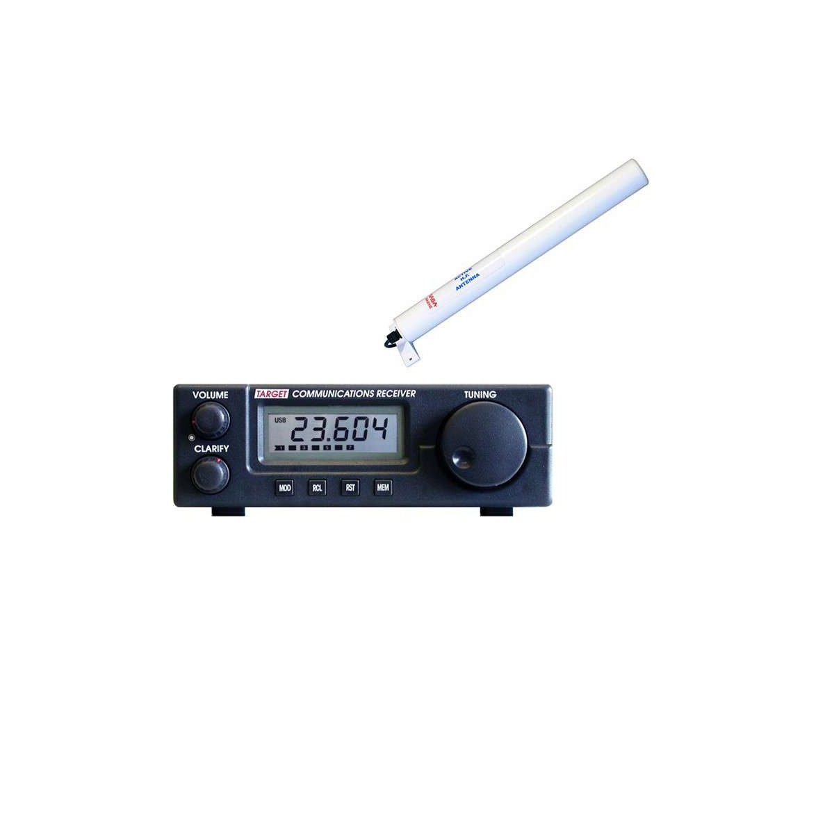 Récepteur BLU avec antenne filaire