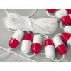 - -Schwimmer für die Wasserlinie, weiß/rot, Ø 6 cm - N°2 - comptoirnautique.com