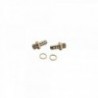 Galvanized steel fittings for Ø 8 mm tubing