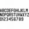 Lettres 8 cm