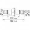 Nozzle with back--check valve, Ø25/38 mm - N°4 - comptoirnautique.com