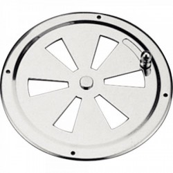 Adjustable round grates