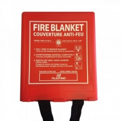 Anti---fire blanket, 1 m x 1 m