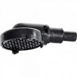 Black plastic strainers