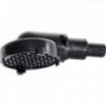 Black plastic strainers