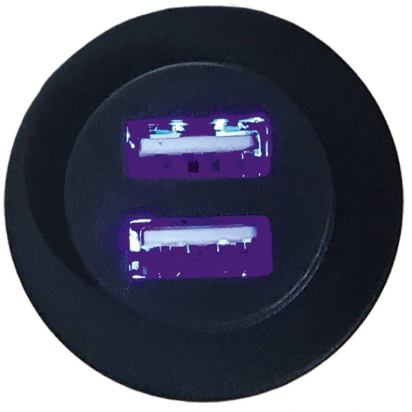 Prises USB 5A noires - N°2 - comptoirnautique.com
