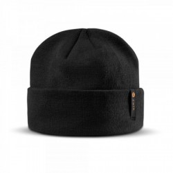 Charcoal-gray beanie