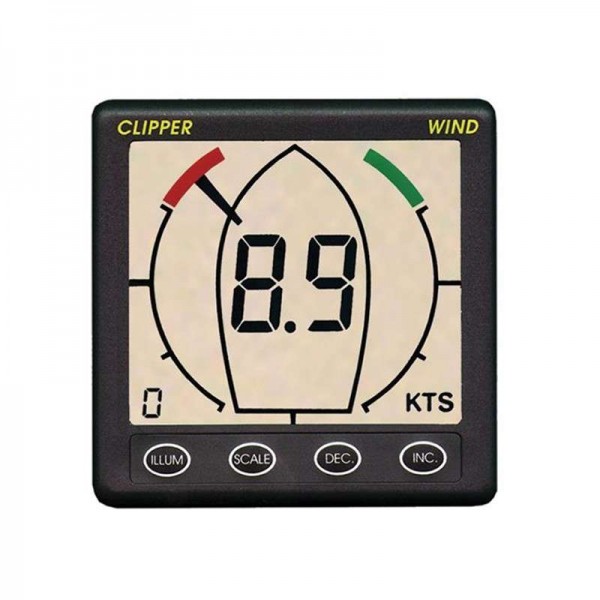 Girouette Anémomètre Clipper Tactical Wind - N°1 - comptoirnautique.com