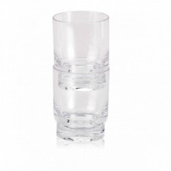 Stackable short plastic...