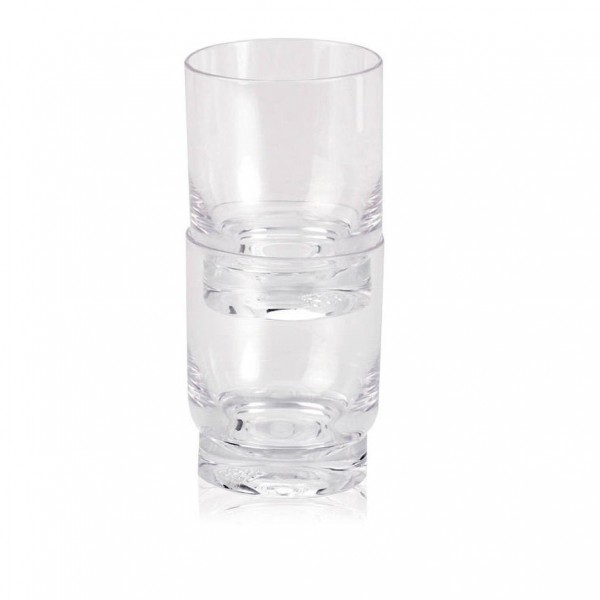 Vasos bajos apilables de plástico - N°2 - comptoirnautique.com