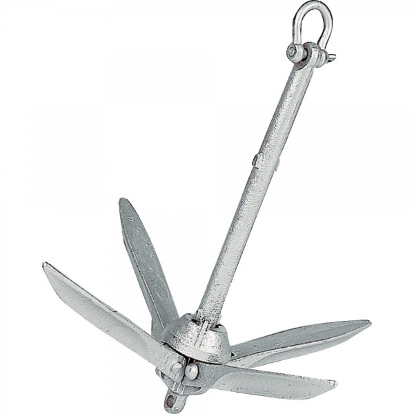 Greifer mit spitz zulaufenden Zinken - N°2 - comptoirnautique.com