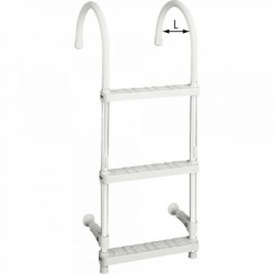 - -Aluminiumleiter, gebogen