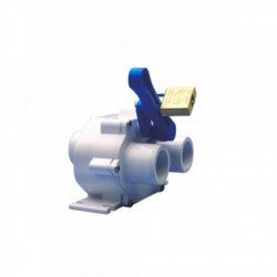 Three-way valve for ø38mm pipe