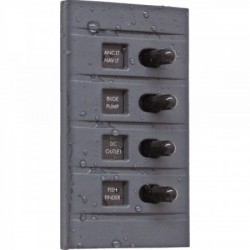 Schalttafel mit Schaltern
