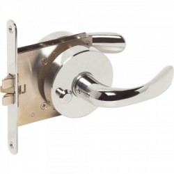 Anti---vibration mortise locks