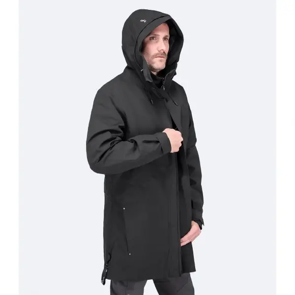 Parka Noire Homme - N°3 - comptoirnautique.com
