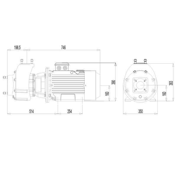Forani AM50 230/690V series electric pumps - N°2 - comptoirnautique.com