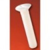 Screw for elastomer ring