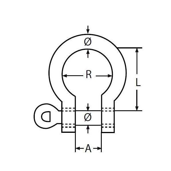 Anello a lira - N°2 - comptoirnautique.com