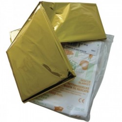 Coperta termica metallizzata