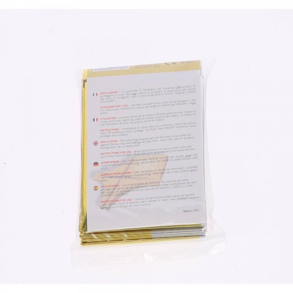 Metallized emergency blanket - N°3 - comptoirnautique.com