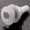 Passe-coque plastique blanc - fileté cannelé - N°1 - comptoirnautique.com