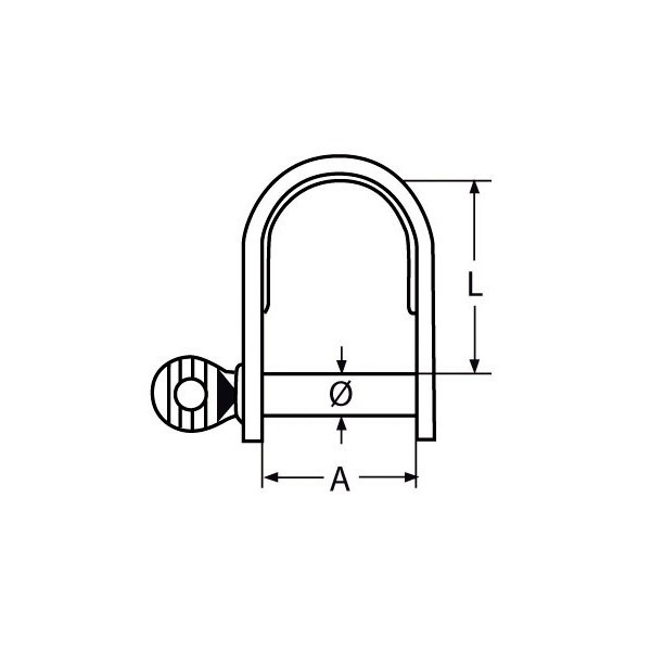 Anello piatto corto - N°2 - comptoirnautique.com