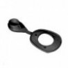 -Door Stopper with Recessed Rod, -, Black