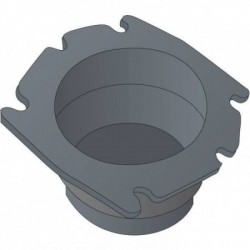 Male adapter flange for...