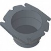 Male adapter flange for 75mm ventilation duct - N°1 - comptoirnautique.com