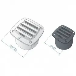 Grille de ventilation...