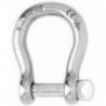 Self-locking lyre shackle