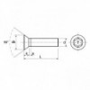 Metallschrauben mit Senkkopf und Torx-Antrieb - N°4 - comptoirnautique.com