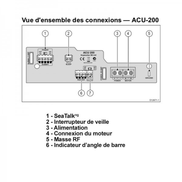 Autopilot EV-200 Motor - N°6 - comptoirnautique.com 